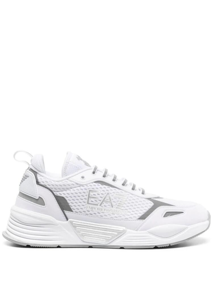 Ea7 Emporio Armani Ace Runner panelled sneakers - White Cover