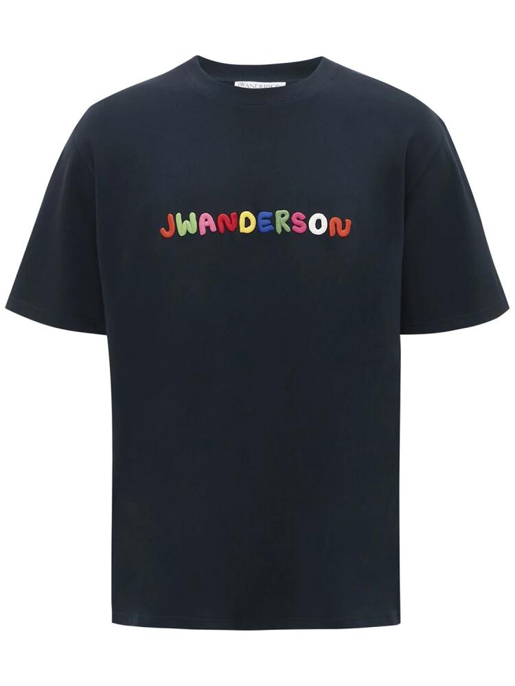 JW ANDERSON Logo Embroidery T-shirt Cover