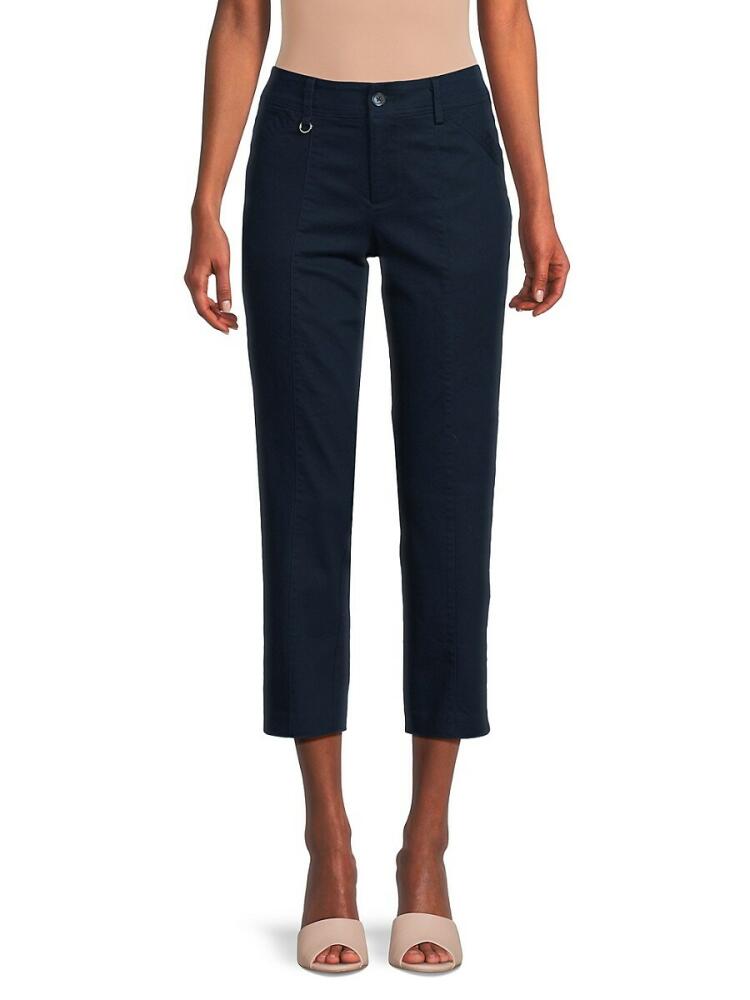 NANETTE nanette lepore Women's Cropped Pants - Navy Cover