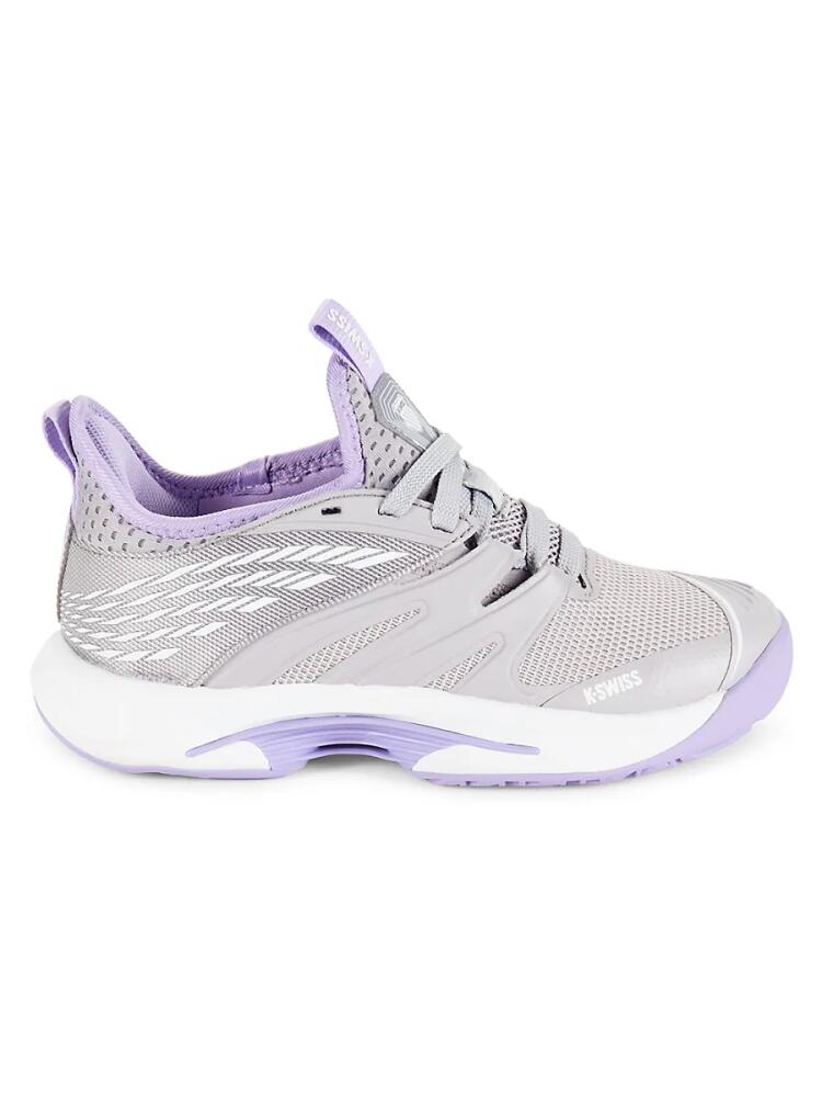 K-Swiss Women's Speed Track Mesh Running Sneakers - White Multicolor Cover