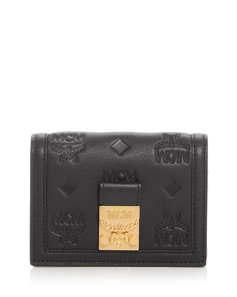 Mcm Tracy Embossed Monogram Small Leather Wallet Cover