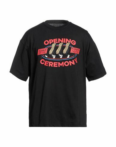 Opening Ceremony Man T-shirt Black Organic cotton Cover