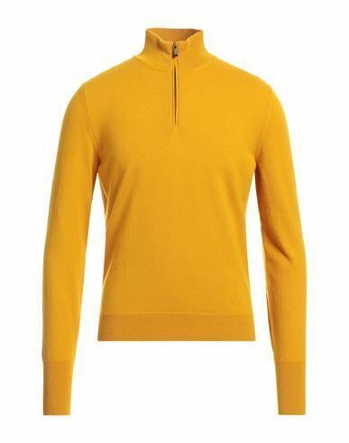 Drumohr Man Turtleneck Ocher Cashmere Cover