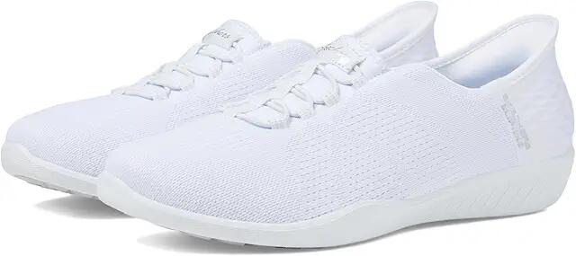 SKECHERS Newbury St - Lightly Hands Free Slip-Ins (White) Women's Shoes Cover