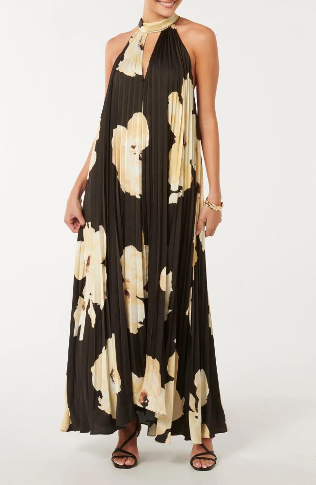 Ever New Saylor Floral Pleated Maxi Dress in Amery Floral Cover