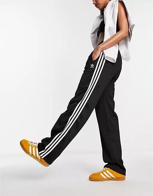 adidas Originals Adicolor firebird track pants in black Cover