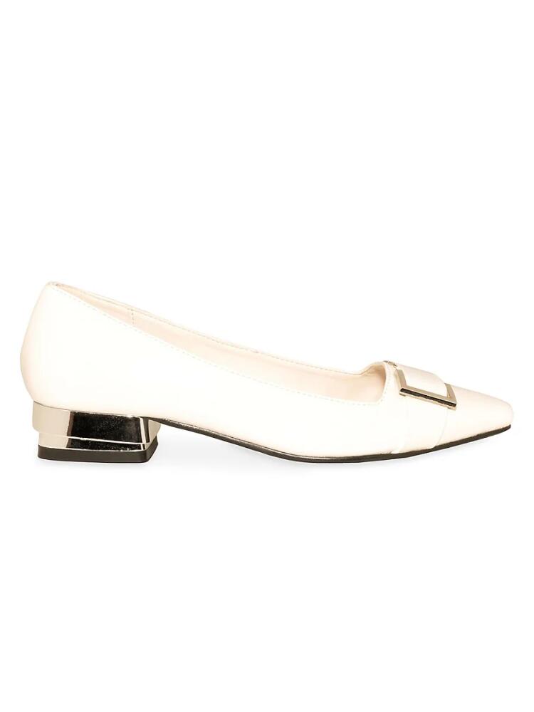 Ninety Union Women's Dove Block Heel Pumps - White Cover