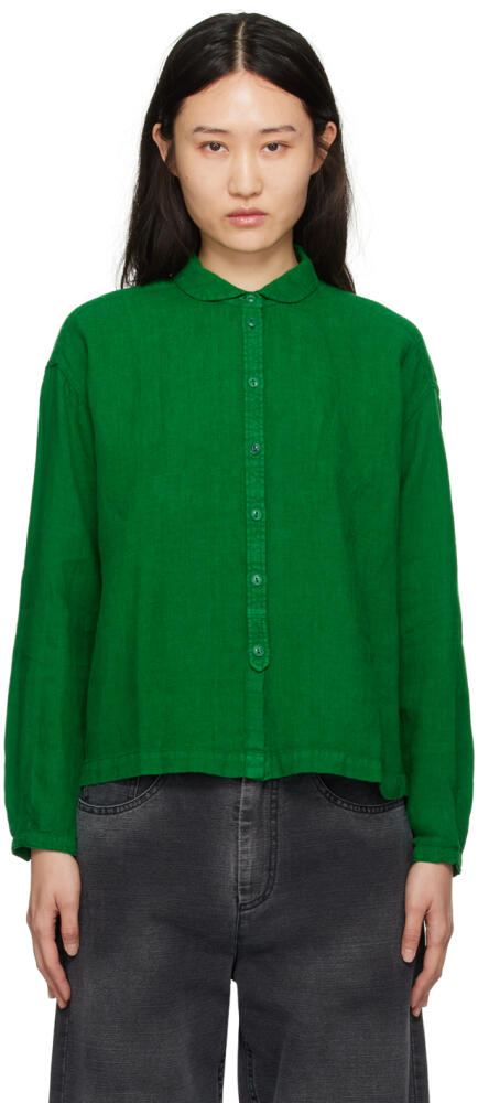 YMC Green Marianne Shirt Cover