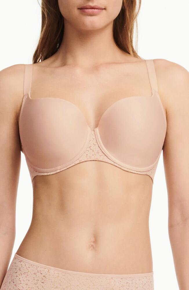 Chantelle Lingerie Norah Sweetheart Underwire T-Shirt Bra in Beige Blush-1N Cover