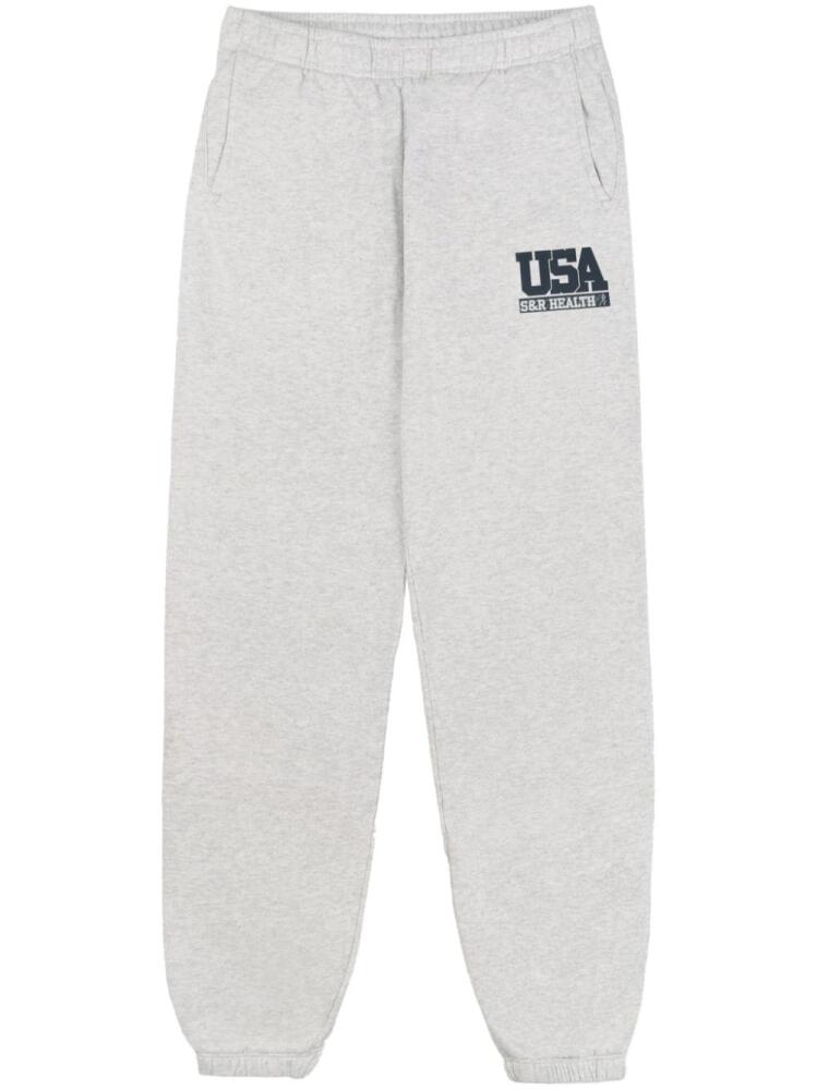 Sporty & Rich Team USA track pants - Grey Cover