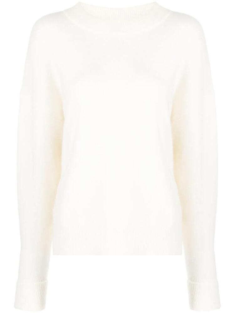 Max & Moi Polette brushed cashmere blend jumper - Neutrals Cover