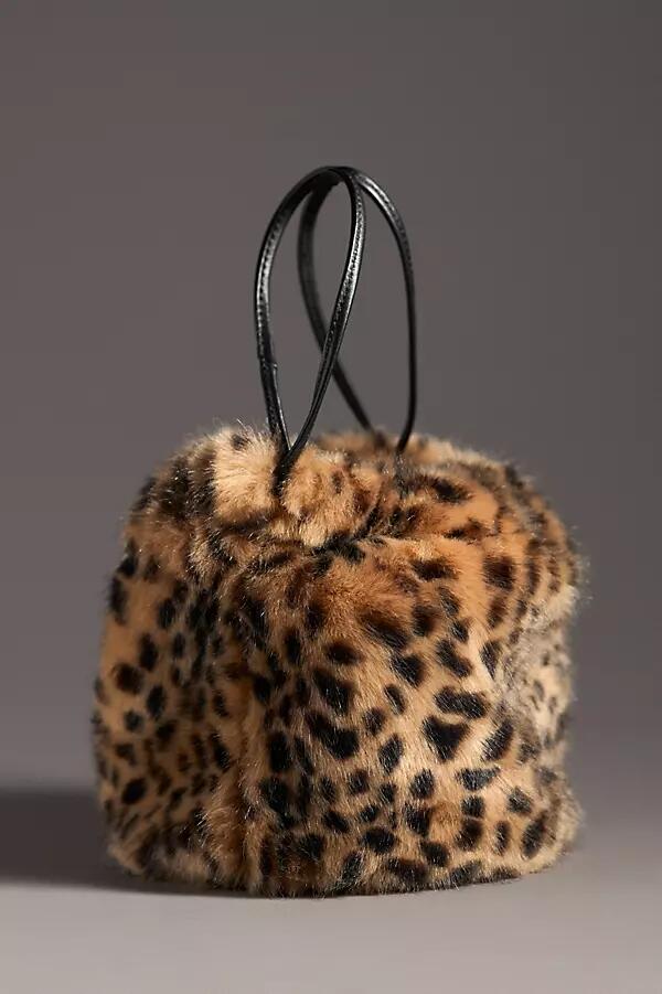 Frances Valentine Cheetah Pouf Bag Cover