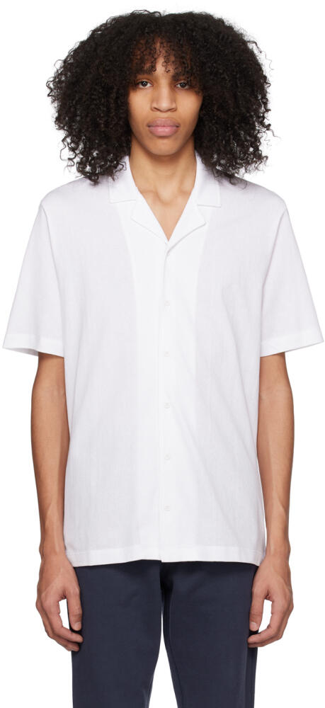 Sunspel White Riviera Shirt Cover