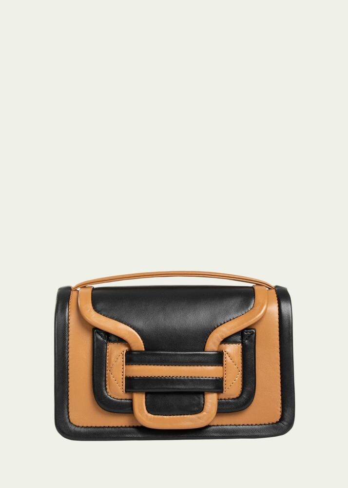 Pierre Hardy Alpha Colorblock Flap Leather Crossbody Bag Cover