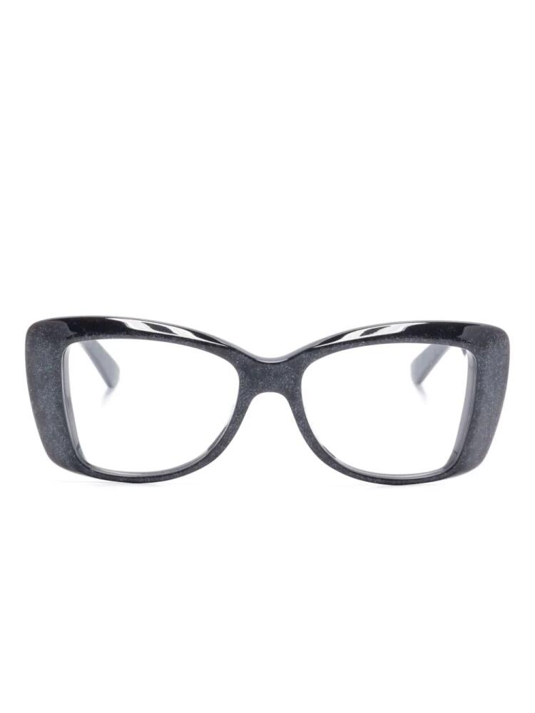 Gucci Eyewear glitter-embellished glasses - Black Cover