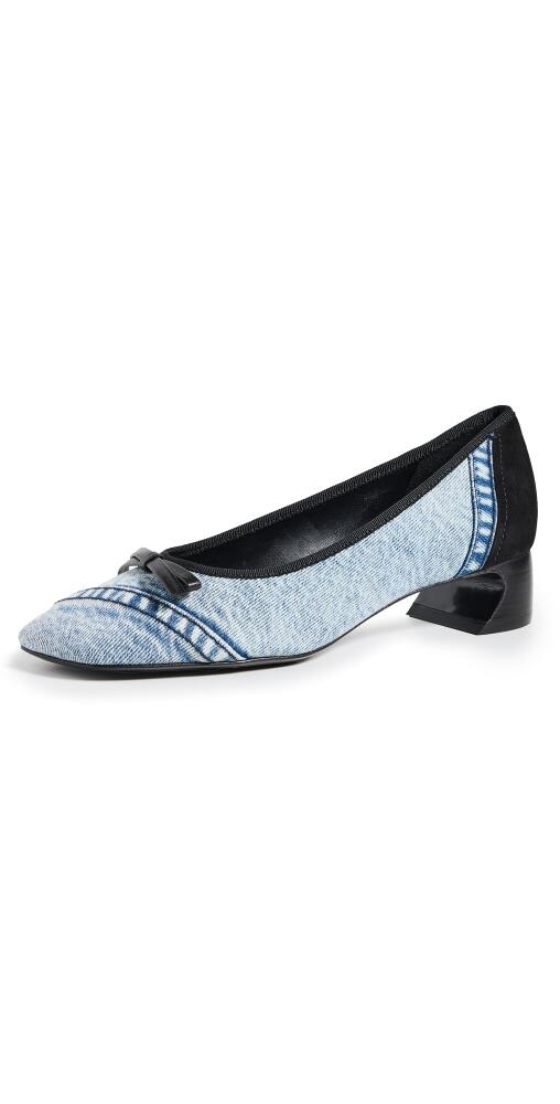 3.1 Phillip Lim 35mm Id Soft Ballerina Crescent Heels Blk-blue Cover