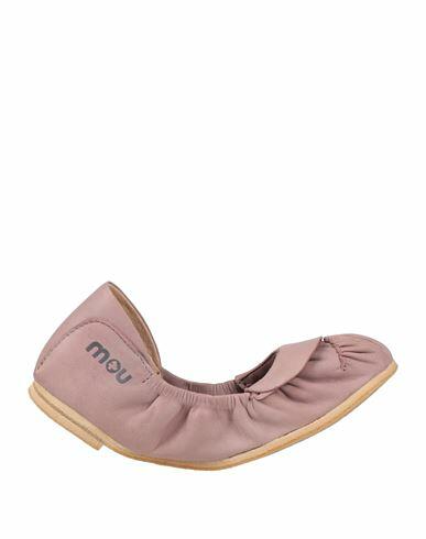 Mou Woman Ballet flats Pastel pink Sheepskin Cover