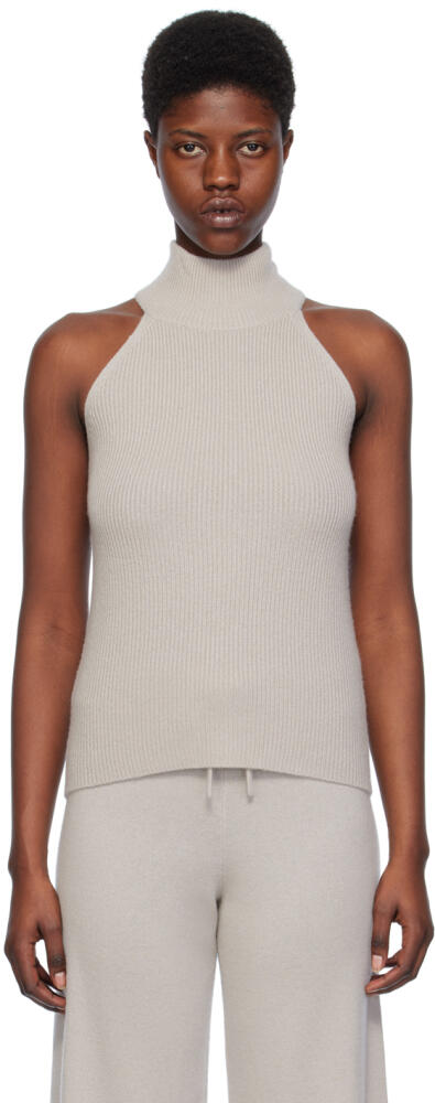 LISA YANG Gray Freya Tank Top Cover