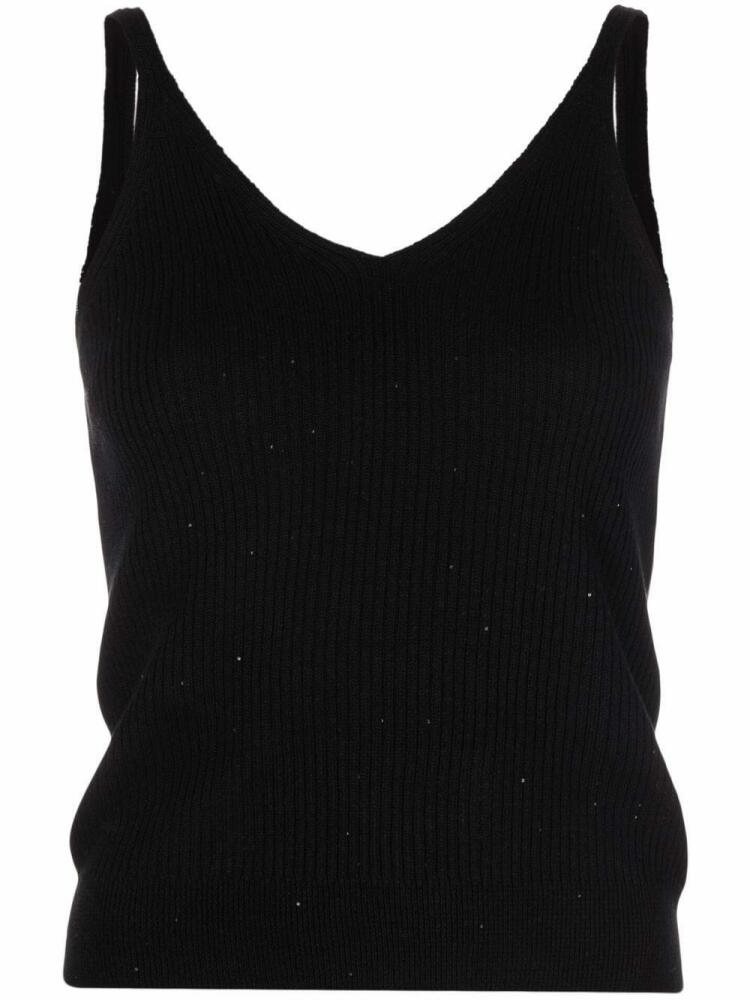 Max & Moi sleeveless knitted top - Black Cover