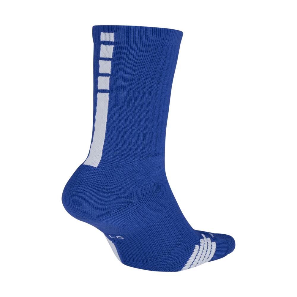 Nike Unisex Elite Crew Basketball Socks in Blue Cover