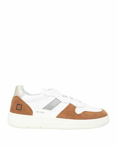 D. a.t. e. Woman Sneakers Camel Calfskin Cover