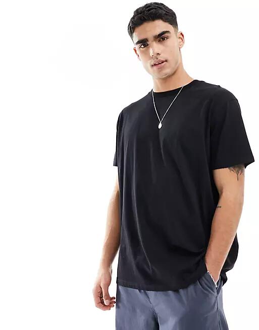 Brave Soul oversized t-shirt in black Cover