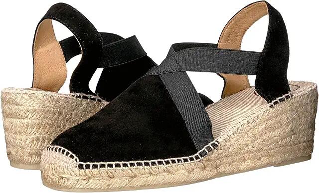 Toni Pons Tona (Black Suede) Women's Shoes Cover