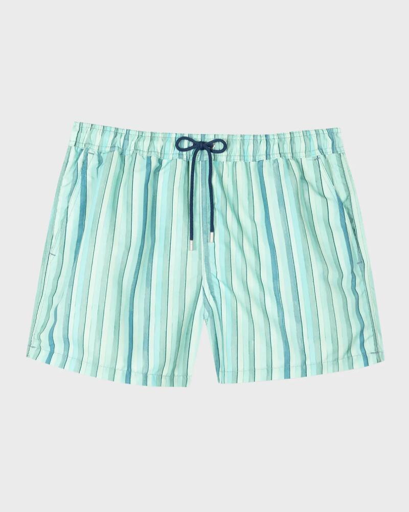 Paul Smith Men's Paint Stripe Swim Trunks Cover