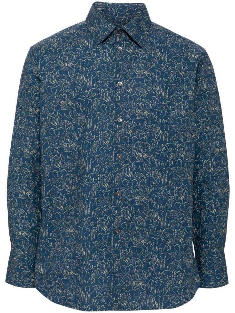 CROQUIS Liberty shirt - Blue Cover