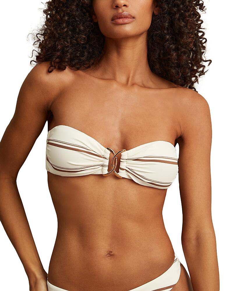 Reiss Johanna Bandeau Bikini Top Cover