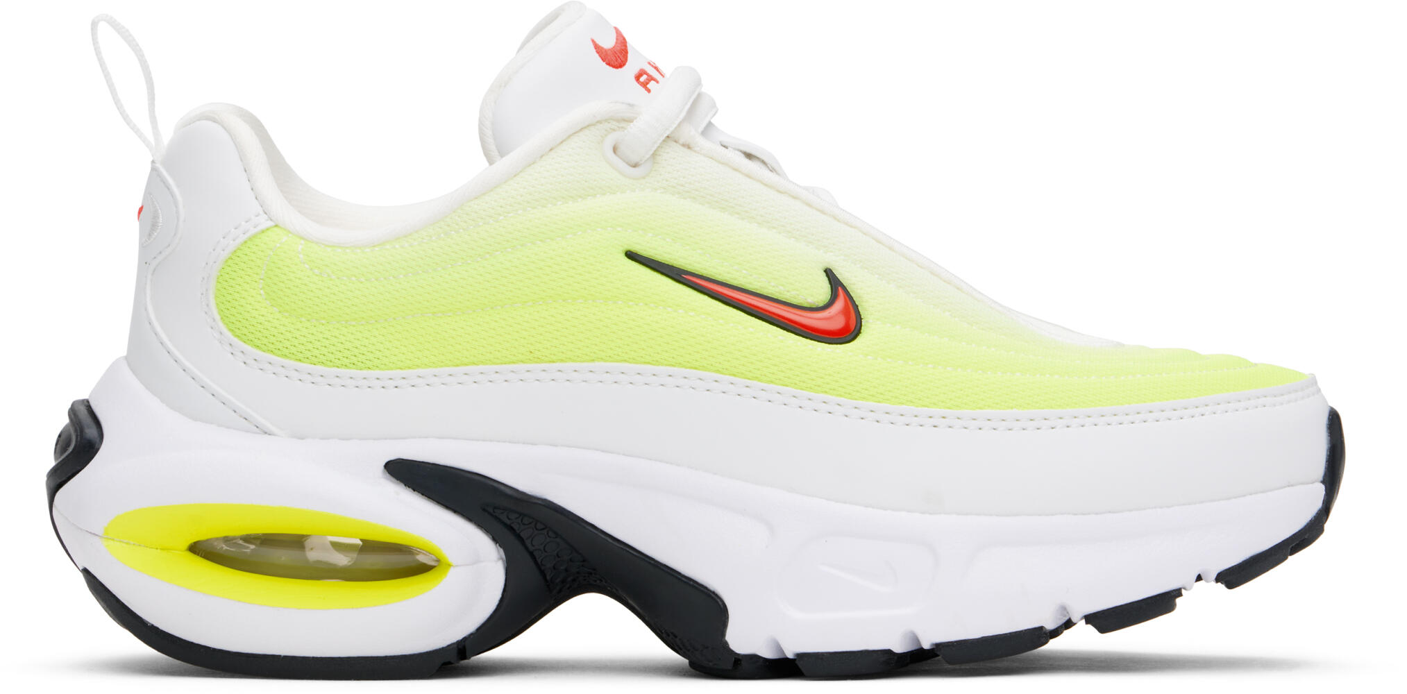 Nike White & Yellow Air Max Portal Sneakers Cover