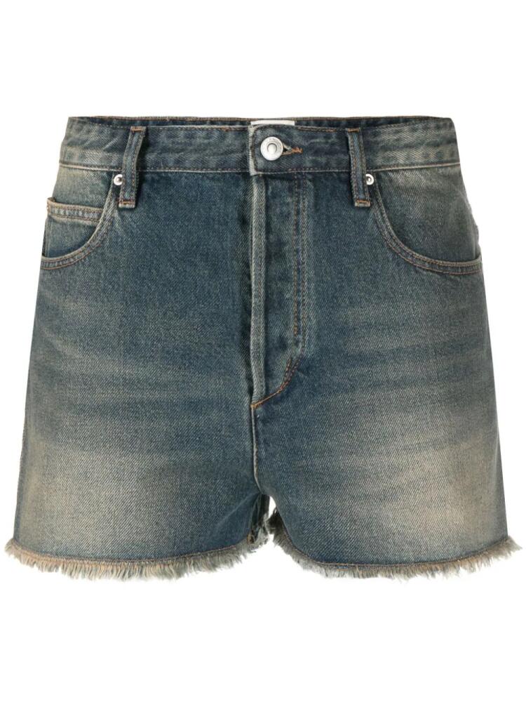 ISABEL MARANT Lesia denim mini shorts - Blue Cover