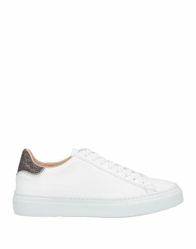 Fabiana Filippi Woman Sneakers White Leather Cover