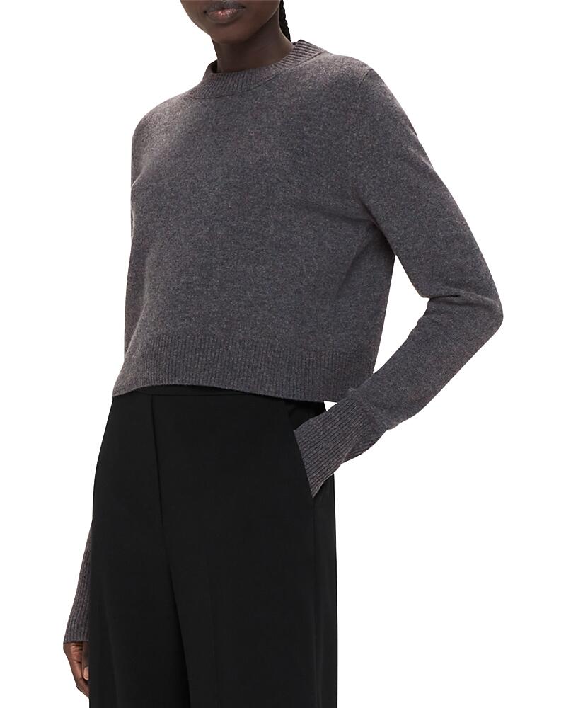 Whistles Wool Cropped Sweater Cover