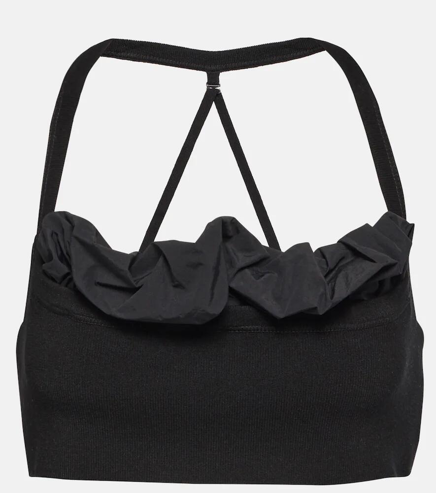 Jacquemus Le Bandeau Frivolli ruffled bra top Cover