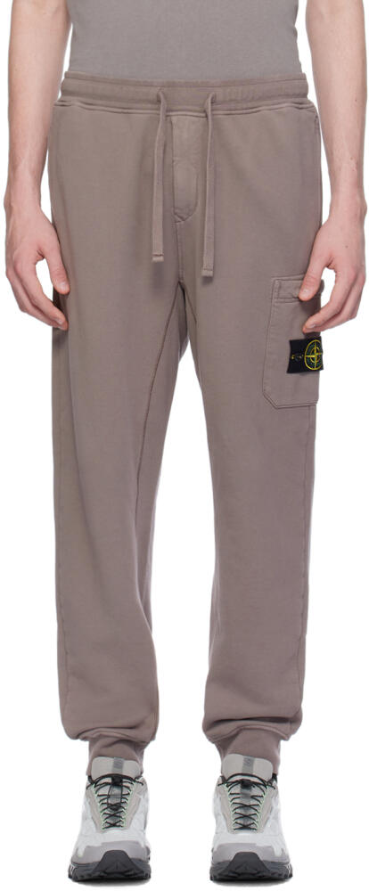 Stone Island Purple Patch Sweatpants Cover