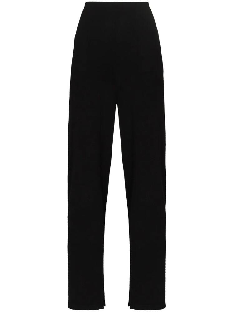 Wolford mid-rise flared trousers - Black Cover