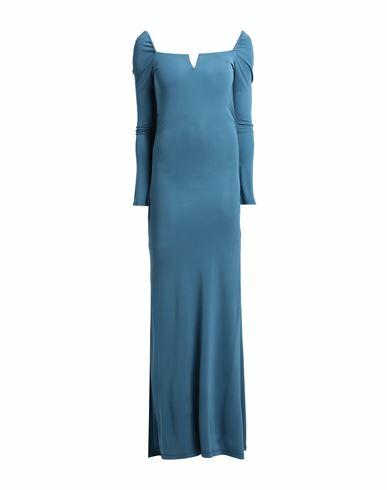 Sfizio Woman Maxi dress Pastel blue Viscose Cover