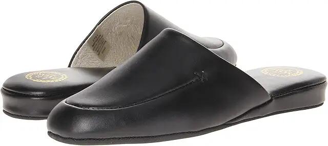 L.B. Evans Duke Scuff (Black Leather) Men's Slippers Cover