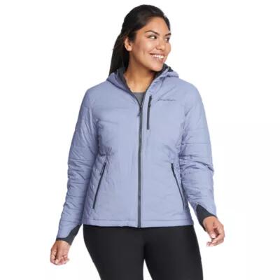 Eddie Bauer Women's IgniteLite Stretch Reversible Hooded Jacket Cover