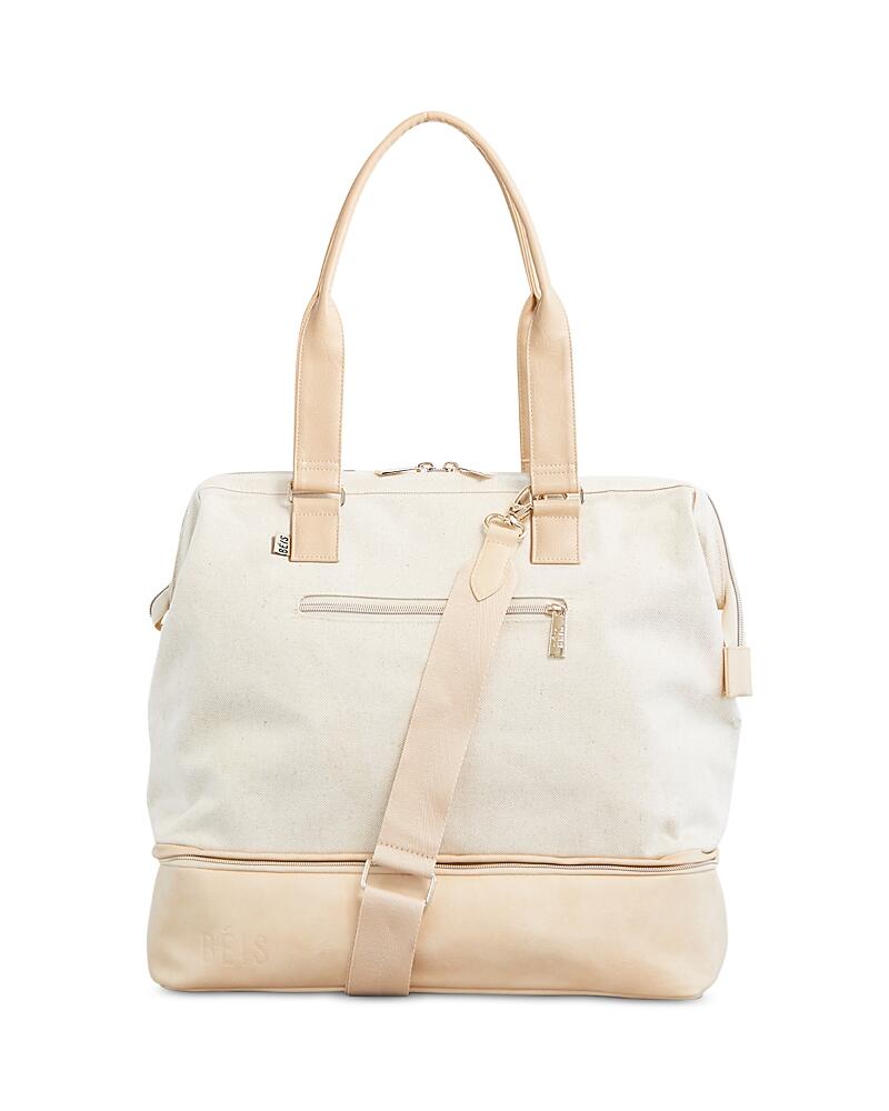 BEIS The Convertible Mini Weekender Bag in Beige Cover