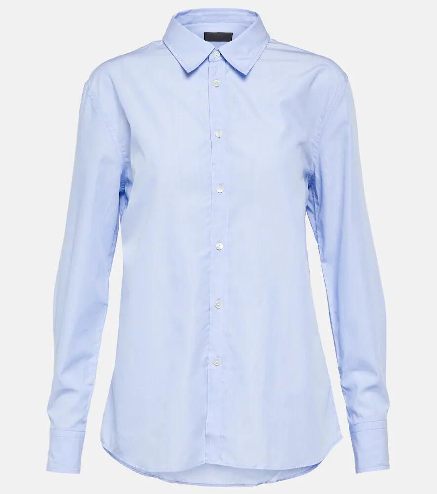 Nili Lotan Raphael cotton poplin shirt Cover