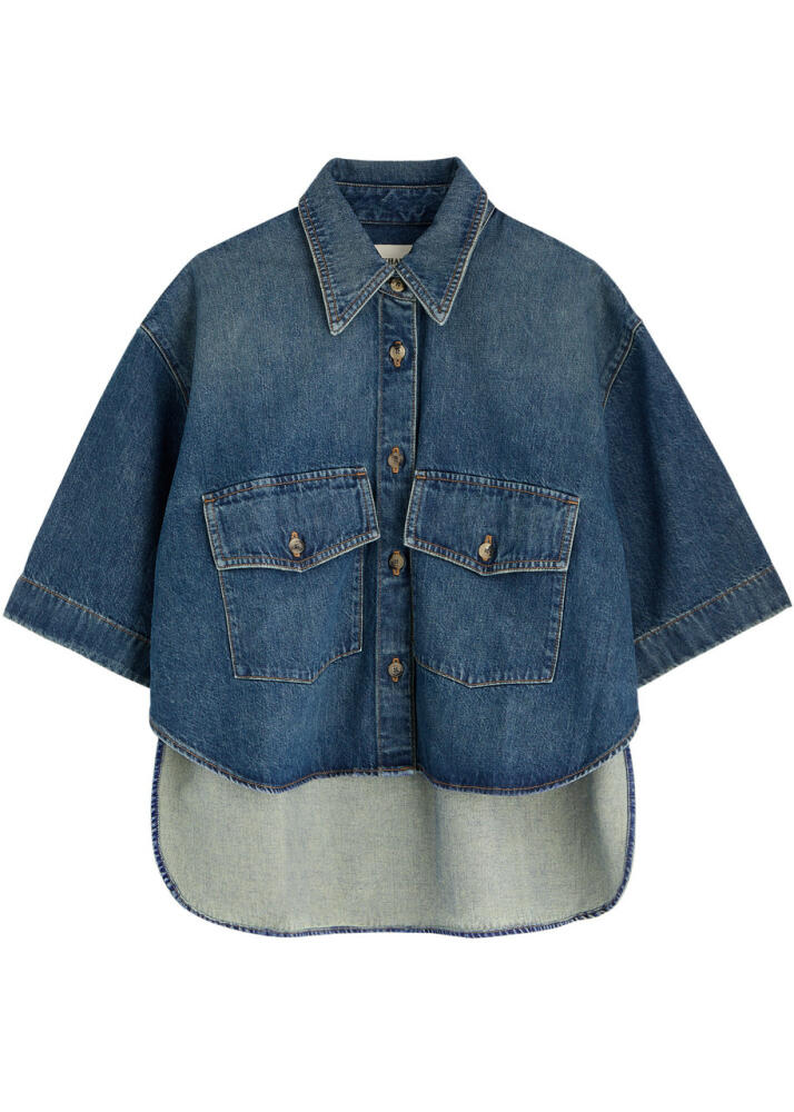 Khaite Masha Denim Shirt Cover