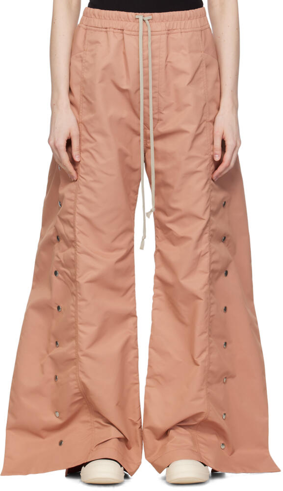 Rick Owens DRKSHDW Pink Babel Pusher Track Pants Cover