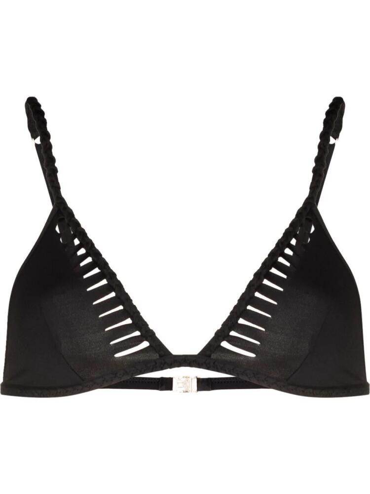 Agent Provocateur Sofi triangle cup bikini top - Black Cover