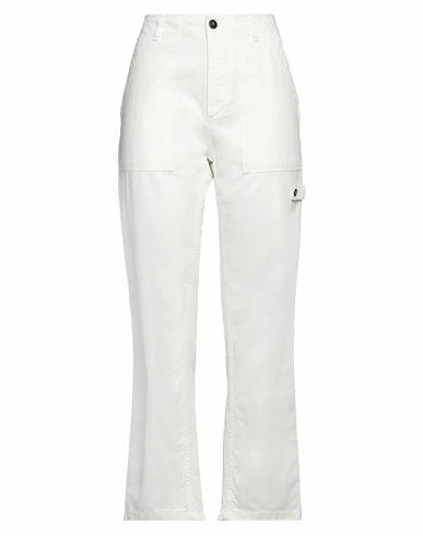 Fortela Woman Pants Off white Cotton Cover