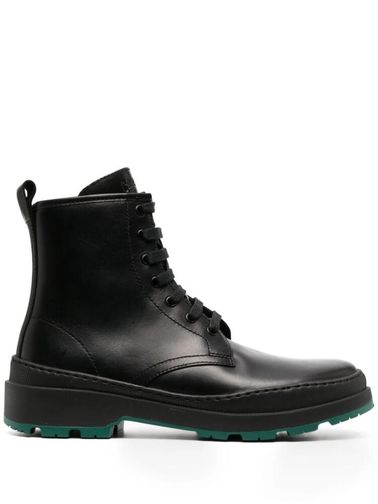 Camper Brutus leather ankle boots - Black Cover