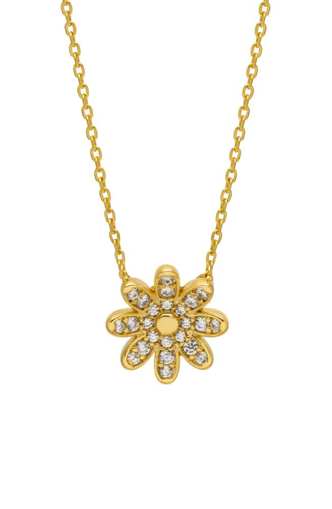 Estella Bartlett Spring Daisy Pendant Necklace in Gold Cover