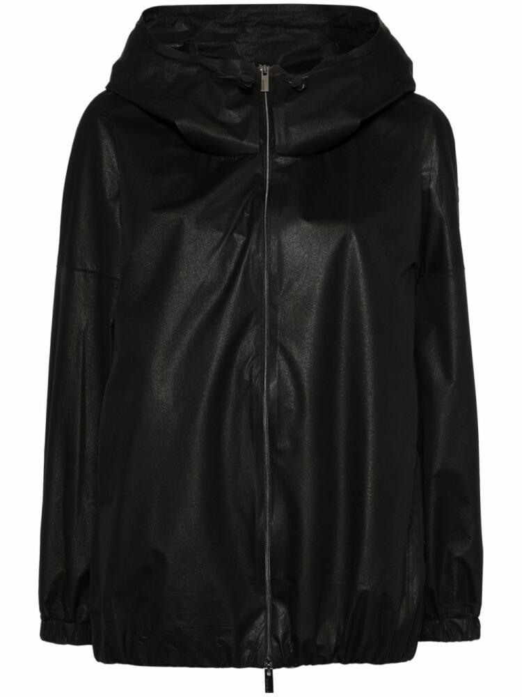 RRD zip-up hooded jacket - Black Cover