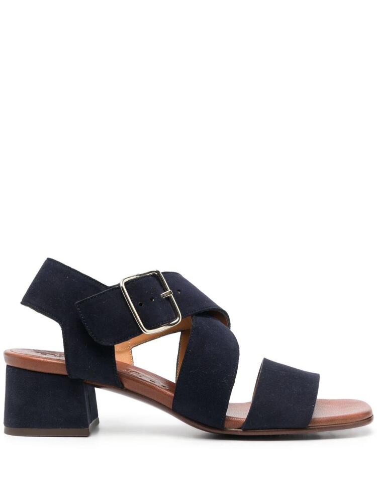 Chie Mihara ankle-strap leather sandals - Blue Cover